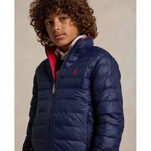 Polo Ralph Lauren Gevoerde Jas - Omkeerbaar - Navy/Rood - Polo Ralph Lauren - 18-20 jaar - Donsjassen