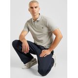 Polo Ralph Lauren - Shirt - Grijs - Katoen - Polokraag, Knoopsluiting, Normale Pasvorm