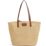 Lauren Ralph Lauren Brie Schoudertas 32 cm natural lauren tan