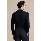 Polo Ralph Lauren - Trui - Marineblauw - Merinoswol - Knoopsluiting