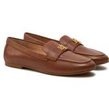 Lauren Ralph Lauren - AVERI - Instappers - Bruin - Glad Leer