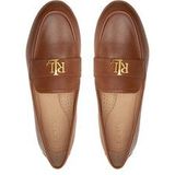 Lauren Ralph Lauren - AVERI - Instappers - Bruin - Glad Leer