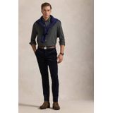 Overhemd - Mélange - Lange Mouw - Regular Fit - Katoen - Button-down Kraag