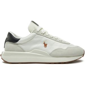 Polo Ralph Lauren - Train 89 - Sneakers - Bruin / Zwart / Wit / Offwhite