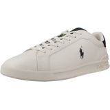 Polo Ralph Lauren Heritage Court Ii Sneakers - Leer - Heren - Wit