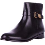 Ralph Lauren - Brooke - Enkellaarsjes - Zwart - Leer