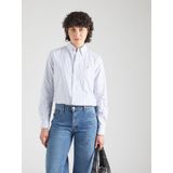 POLO RALPH LAUREN - Oxford Hemd - Wit - Katoen - Gestreept