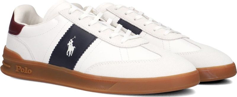 Polo Ralph Lauren Heritage Area Sneakers - Leer - Heren - Wit