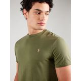 Polo Ralph Lauren - SSCNCMSLM2 - T-shirt - Navy / Olijfgroen