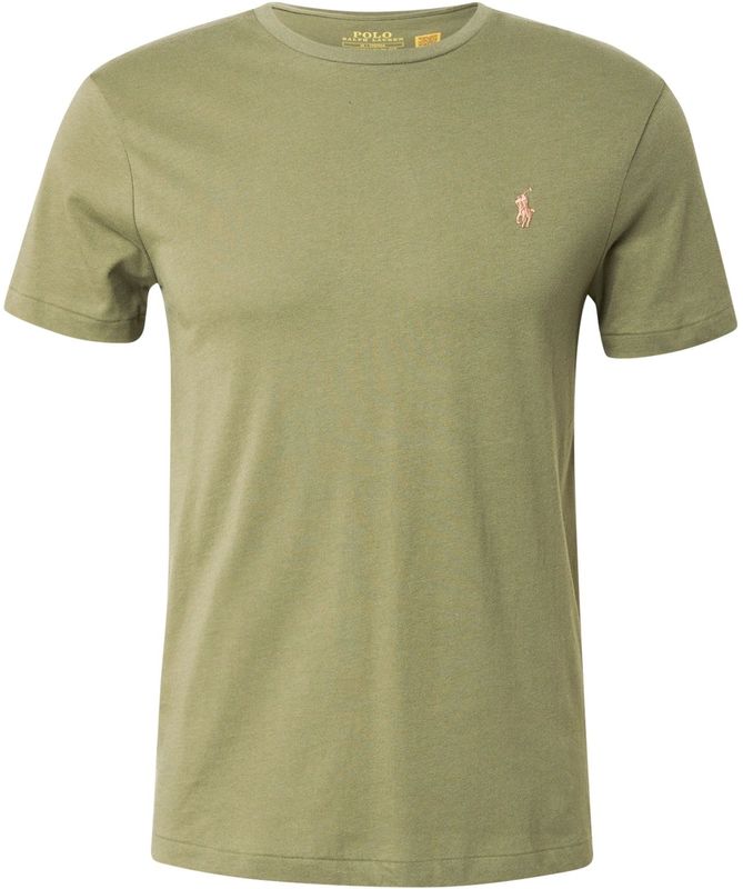 Polo Ralph Lauren - SSCNCMSLM2 - T-shirt - Navy / Olijfgroen