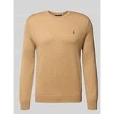 Polo Ralph Lauren - Gebreide Trui - Kameelbruin - 100% Wol