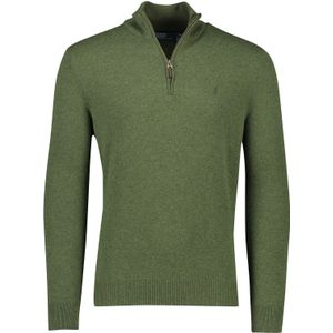 Polo Ralph Lauren - Trui - Gemeleerd Groen - 100% Wol