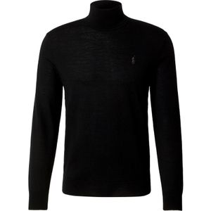 Polo Ralph Lauren - Long Sleeve Pullover - Zwart - 100% Wol