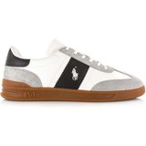 Polo Ralph Lauren Heritage Aera Pp Low Top Lace Sneakers - Leren Sneaker - Heren - Wit