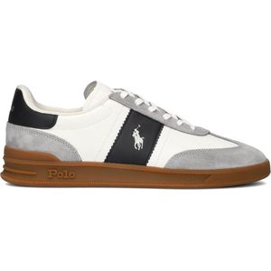 Polo Ralph Lauren Heritage Aera Pp Low Top Lace Sneakers - Leren Sneaker - Heren - Wit