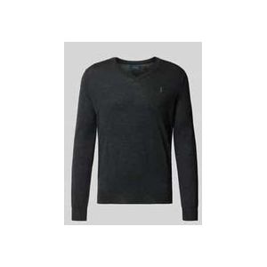 Polo Ralph Lauren, Heren, Truien, Grijs, Maat: M Wol,