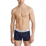 POLO RALPH LAUREN - Boxershorts - Marineblauw - Katoen - Set van 3