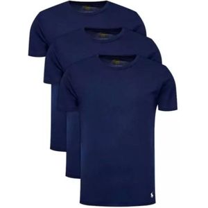 Polo Ralph Lauren - Heren Poloshirts - Blauw - 3-Pack - Katoen