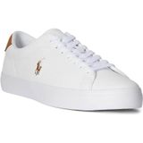 POLO Ralph Lauren Longwood leren sneakers wit