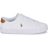 Polo Ralph Lauren - Longwood Leren Sneakers - Wit - Casual