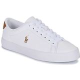 Polo Ralph Lauren - Longwood Leren Sneakers - Wit - Casual