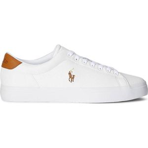 POLO Ralph Lauren Longwood leren sneakers wit