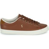 Polo Ralph Lauren - LONGWOOD - Lage Sneakers - Brown - Leer