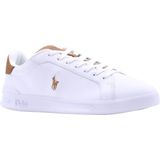 Polo Ralph Lauren - Hrt Court Ii Sneakers - Wit - Leer