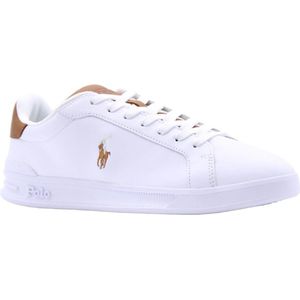 Polo Ralph Lauren - Hrt Court Ii Sneakers - Wit - Leer