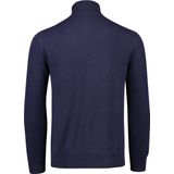 Polo Ralph Lauren - Trui - Marineblauw - Wol - Halve Rits - Geborduurd Logo