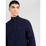 Polo Ralph Lauren - Halfzip Trui - Navy - Wol