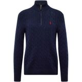 Polo Ralph Lauren - Halfzip Trui - Navy - Wol