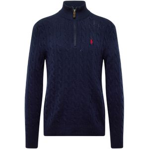 Polo Ralph Lauren - Halfzip Trui - Navy - Wol