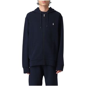 Sweatjacke mit Logo-Stitching