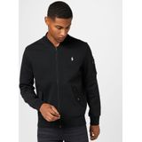 Polo Ralph Lauren  SWEATSHIRT A CAPUCHE ZIPPE EN JOGGING DOUBLE KNIT TECH LOGO PONY  Truien  heren Zwart