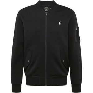 Polo Ralph Lauren  SWEATSHIRT A CAPUCHE ZIPPE EN JOGGING DOUBLE KNIT TECH LOGO PONY  Truien  heren Zwart