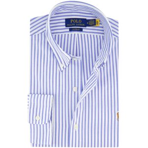 Polo Ralph Lauren - Overhemd - Blauw Wit Gestreept - Katoen