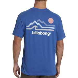 Billabong - Range - T-shirt - Blauw - Korte Mouwen - Adventure Division collectie