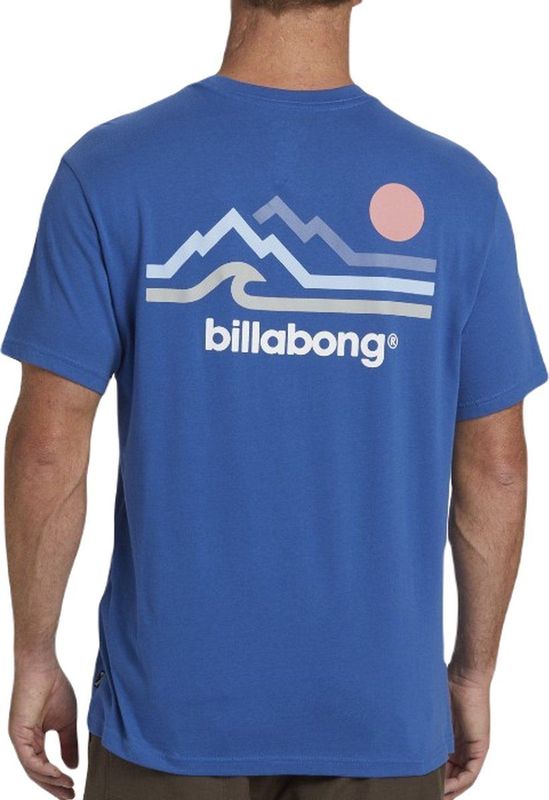 Billabong - Range - T-shirt - Blauw - Korte Mouwen - Adventure Division collectie