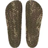 Sandalen - Groen - Bruin - Synthetisch Materiaal - Voorgevormd Voetbed