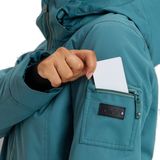 Roxy - Meade - Skijas - Blauw - Waterdicht, 100% Gerecycled Polyester, Ademend Vermogen 10.000g/m²/24u