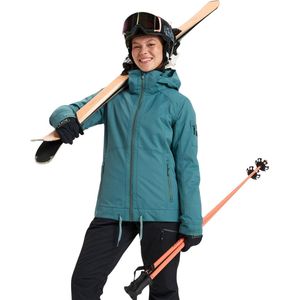 Roxy - Meade - Skijas - Blauw - Waterdicht, 100% Gerecycled Polyester, Ademend Vermogen 10.000g/m²/24u