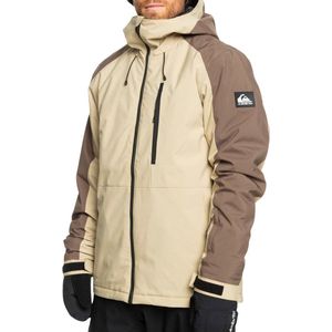 Quiksilver - Mission Block Jacket - Winterjas - Blauw - Gerecycled Polyester