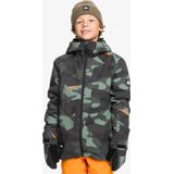 Quiksilver - Mission - Snow Jacket - Grijs - Waterdichtheid 10K, Warmte WarmFlight® x3 Eco