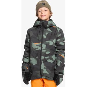 Quiksilver - Mission - Snow Jacket - Grijs - Waterdichtheid 10K, Warmte WarmFlight® x3 Eco