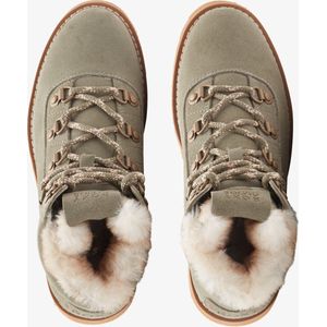 Roxy - Bradie - Boots - Zwart - Leer en Suède - Waterdicht en Warm