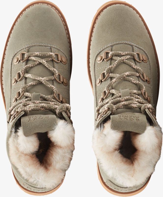 Roxy - Bradie - Boots - Zwart - Leer en Suède - Waterdicht en Warm