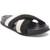 Roxy - Syenna - Sandalen - Gehaakt Katoen - Gerecycled Synthetisch Leer