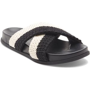 Roxy - Syenna - Sandalen - Gehaakt Katoen - Gerecycled Synthetisch Leer