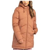 Roxy - Better Weather - Gewatteerde Jas - Bruin - Lange Pasvorm